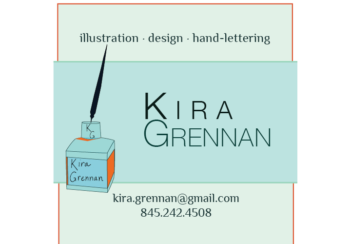 Kira Grennan business card